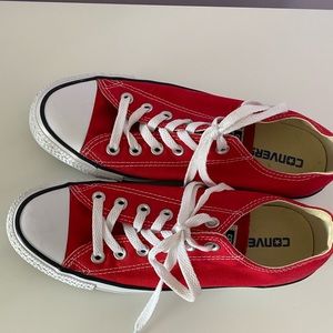 Red Men’s or Women’s converse - brand new.